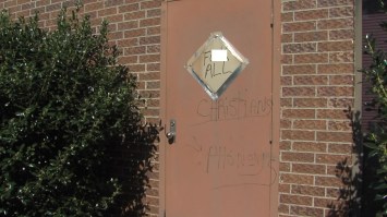 2018-03-14 Churches in Jasper vandalized