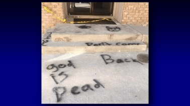 2018-04-16 Church vandalism