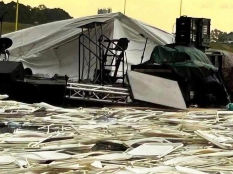 One dead after tent collapses during Craguns performance in Moneta,&nbsp;Virginia